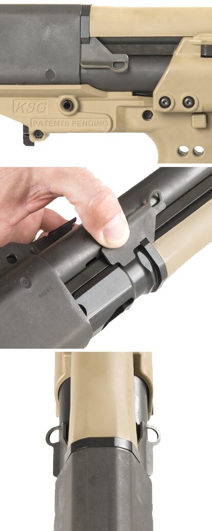 Keltec Arms KSG515 Single Point Sling Attachment Black Steel