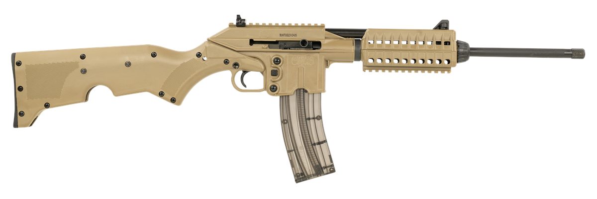 Keltec Arms SU22CATAN Full Size 22 LR 26+1 16.10in Black Threaded Barrel, T