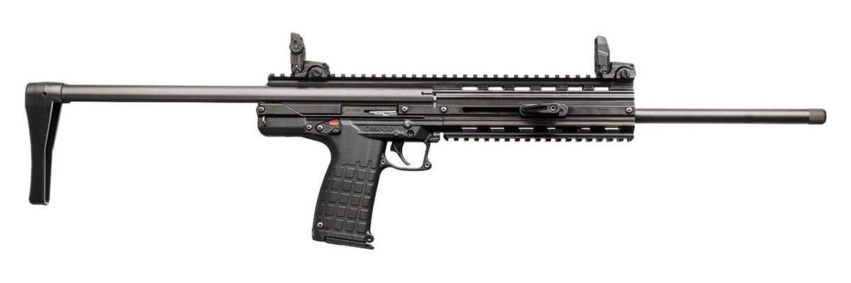 Kel Tec CMR30BLK 30 Compact 22 WMR 30+1 16.10in Black Steel Threaded Barrel view 2