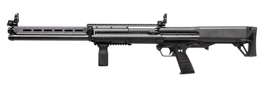 Keltec KSG25BLK 25 Black 12 Gauge 30.50in 3in 24+1 Rec/Barrel Polymer Fixed view 3