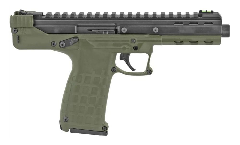 Keltec CP33GRN 22 LR 33+1 5.50in Black Ported/Threaded Barrel, Serrated/Opt view 2