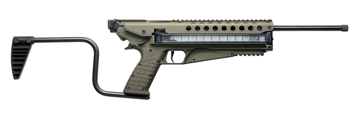 Keltec Arms R50GRN 5.7x28mm 50+1 16.10in Threaded Barrel, Green Receiver Po