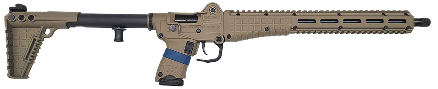 Keltec Arms SUB2K9GLKTAN10 SUB2000 Gen3 9mm Luger 10+1 16.15in Black Steel
