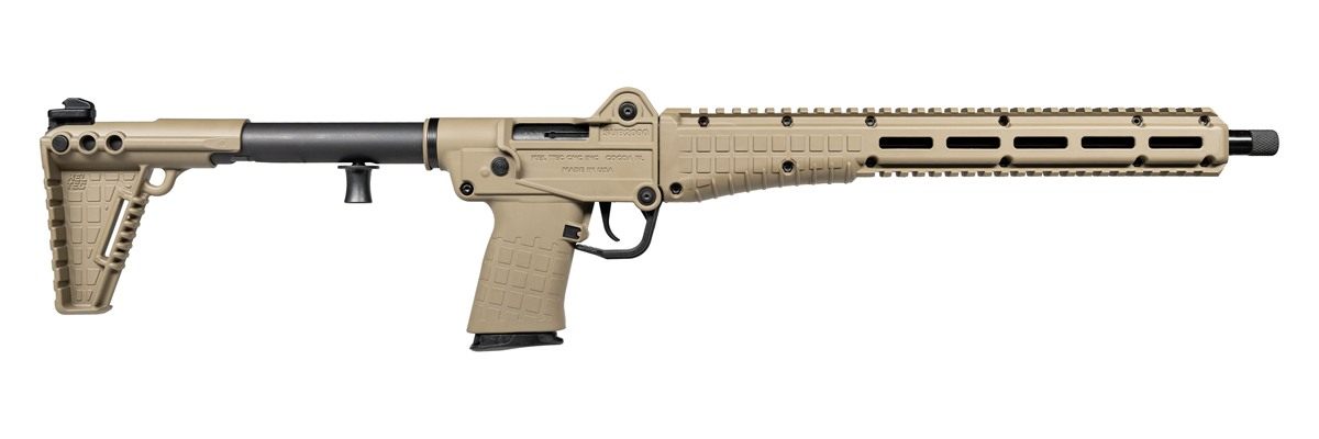 Keltec Arms SUB2000 Gen 3 Rifle 5.7x28mm 20rd Magazine 16.15in Barrel Tan S