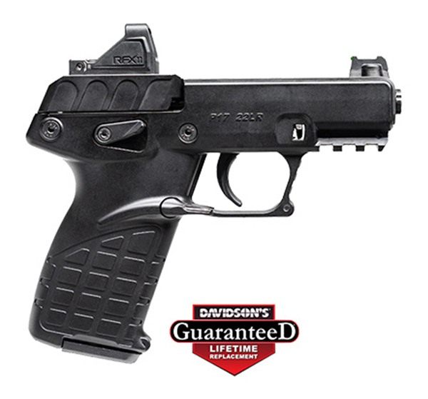 Keltec Arms P17BBLKOPTIC Compact 22 LR 16+1 3.80in Black Steel Barrel, Serr view 3