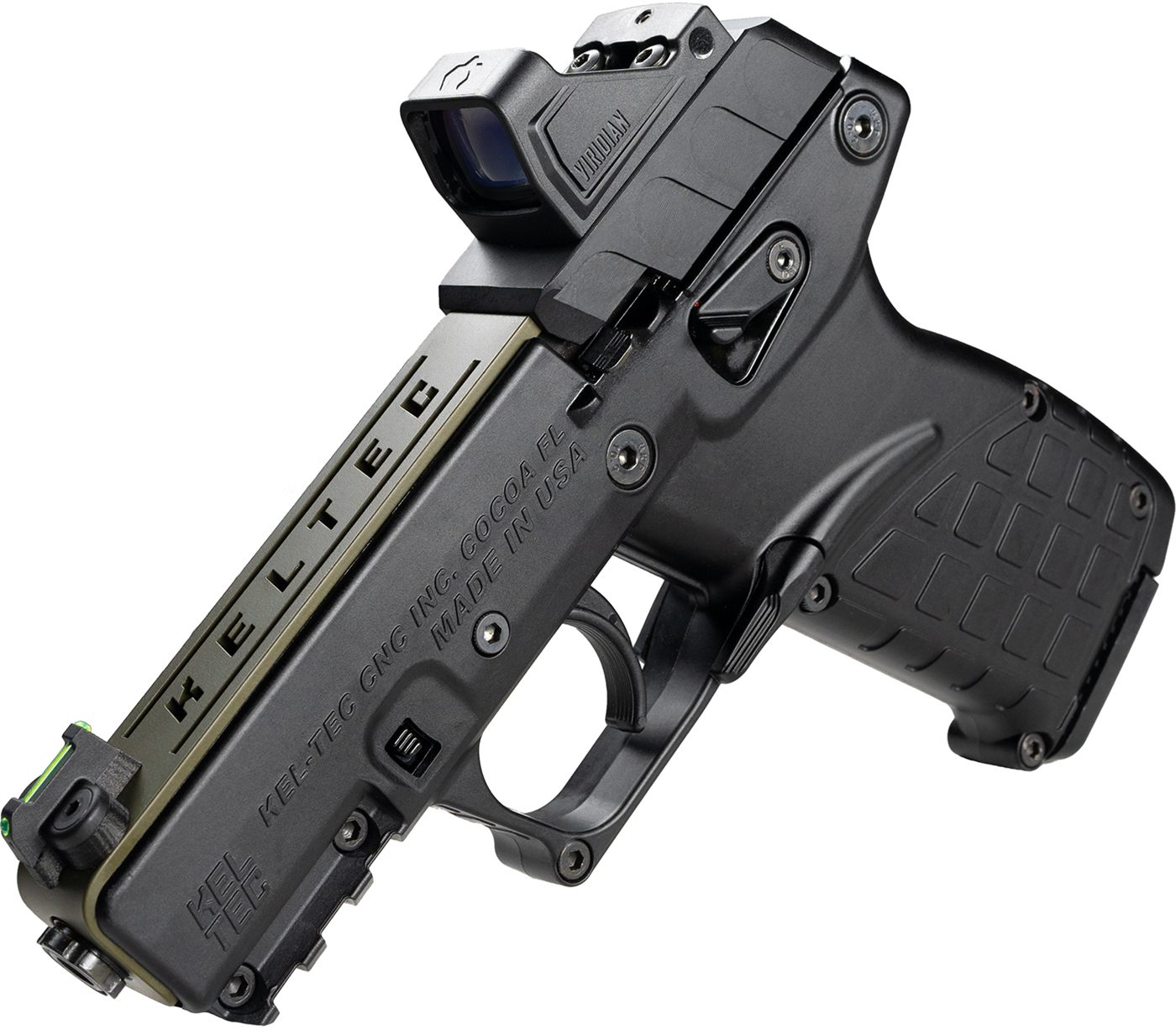 Keltec Arms P17 Handgun .22 LR 16rd Magazines (3) 3.8in 1/2x28 Threaded Bar