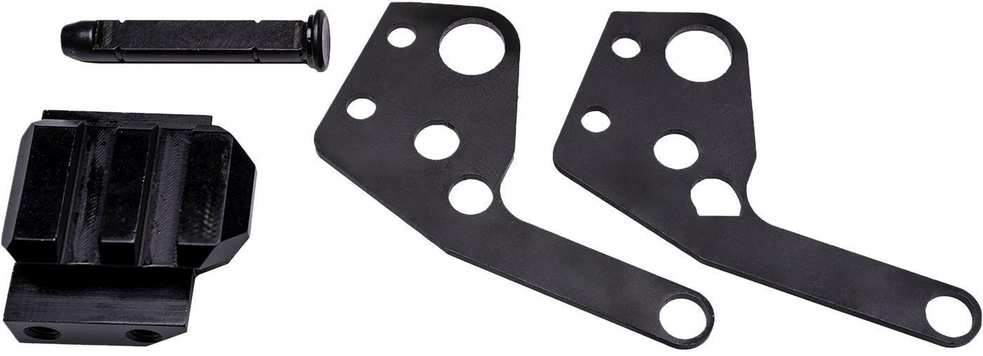 Keltec Arms PLR161570 SU/PLR Picatinny Adapter Black Aluminum Includes Two