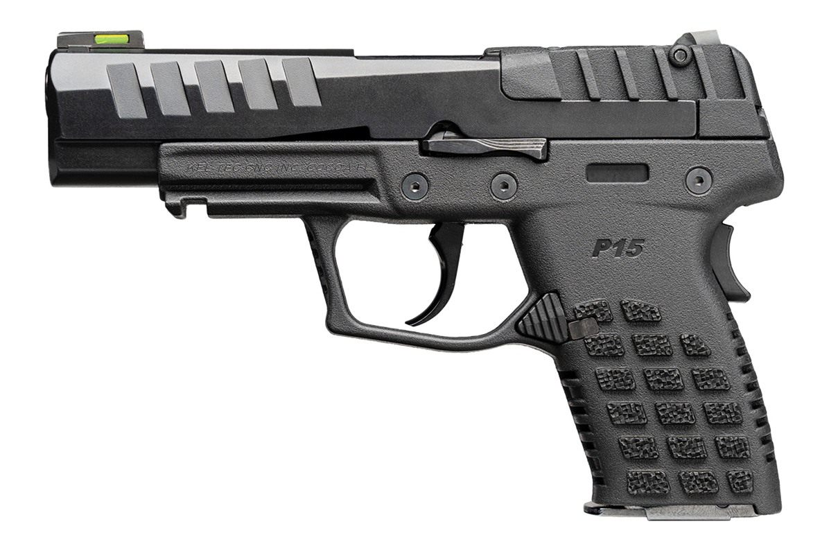 Kel Tec P15BLKCA CA Compliant Compact 9mm Luger 10+1 4in Black Steel Barrel view 2