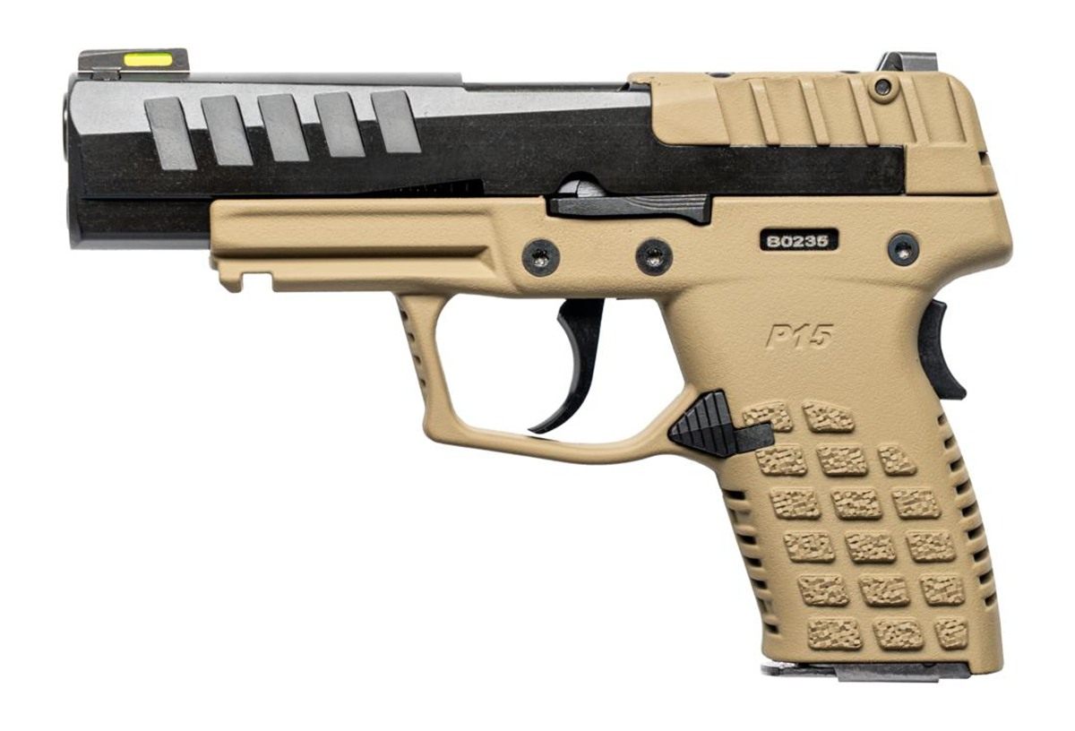 Keltec CA Compliant P15 Handgun 9mm Luger 10rd Magazine 4in Barrel Black Sl view 2