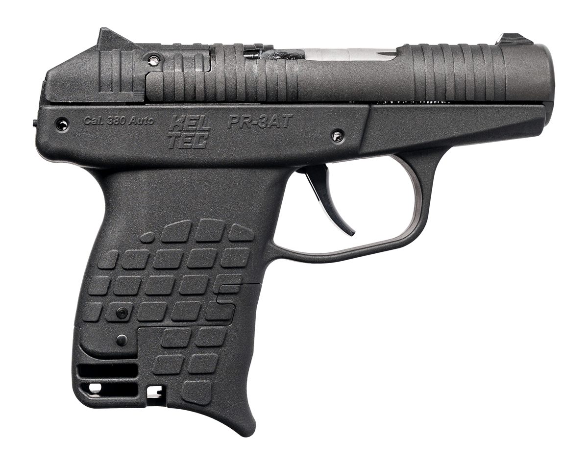 Kel Tec PR3ATBLK Compact 380 ACP 13+1 2.85in Black Rotating Barrel Shroud
