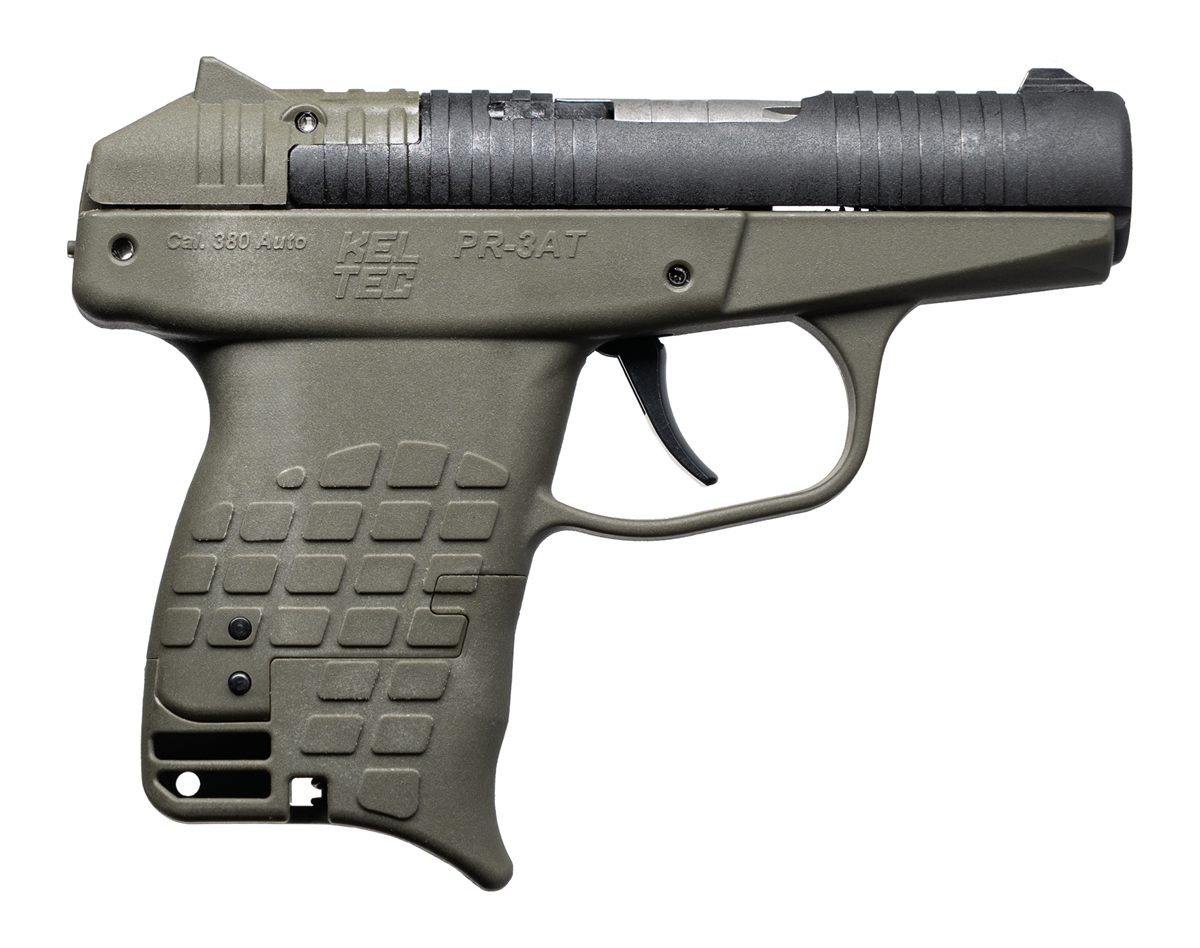 Keltec Arms PR3ATGRN Compact 380 ACP 13+1 2.85in Black Rotating Barrel Shro