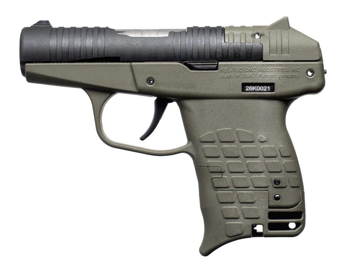 Keltec Arms PR3ATGRN Compact 380 ACP 13+1 2.85in Black Rotating Barrel Shro view 2
