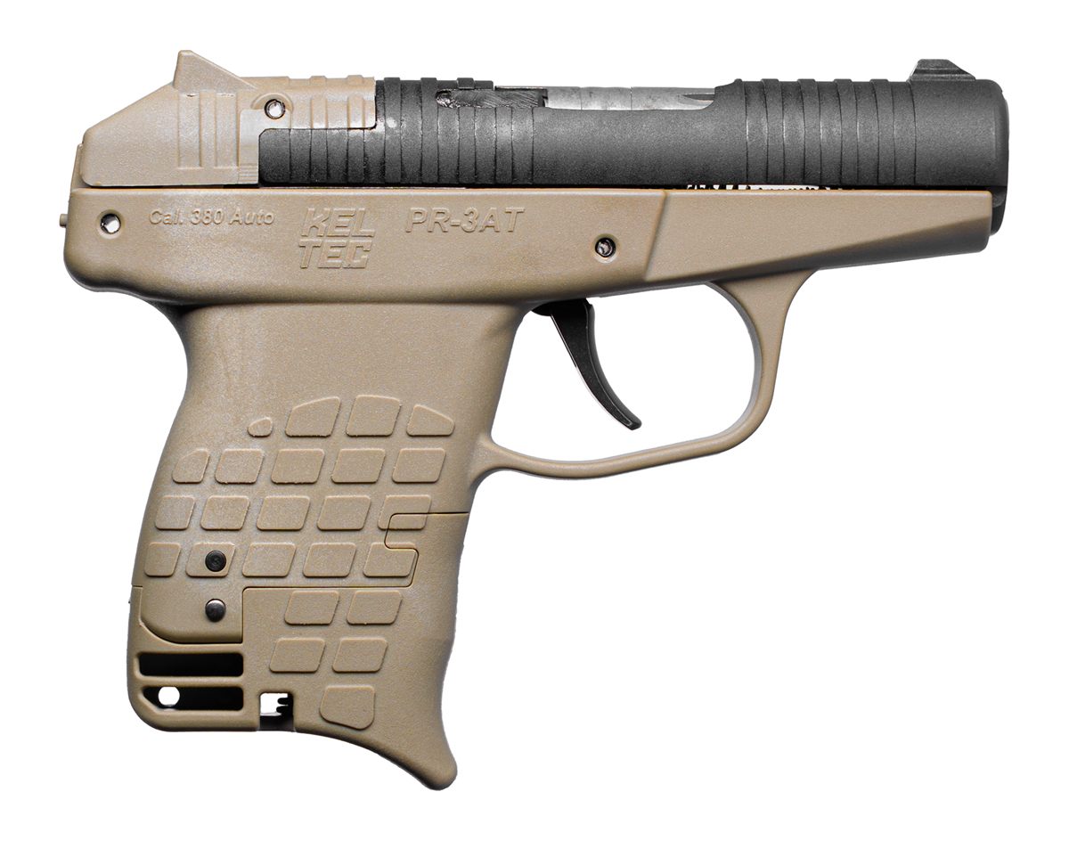 Keltec Arms PR3ATTAN Compact 380 ACP 13+1 2.85in Black Rotating Barrel Shro
