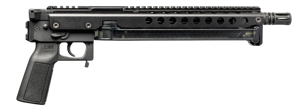 KEL TEC KP50 Pistol 5.7x28mm 50rd Magazines(1) 9.6in Threaded Barrel Black
