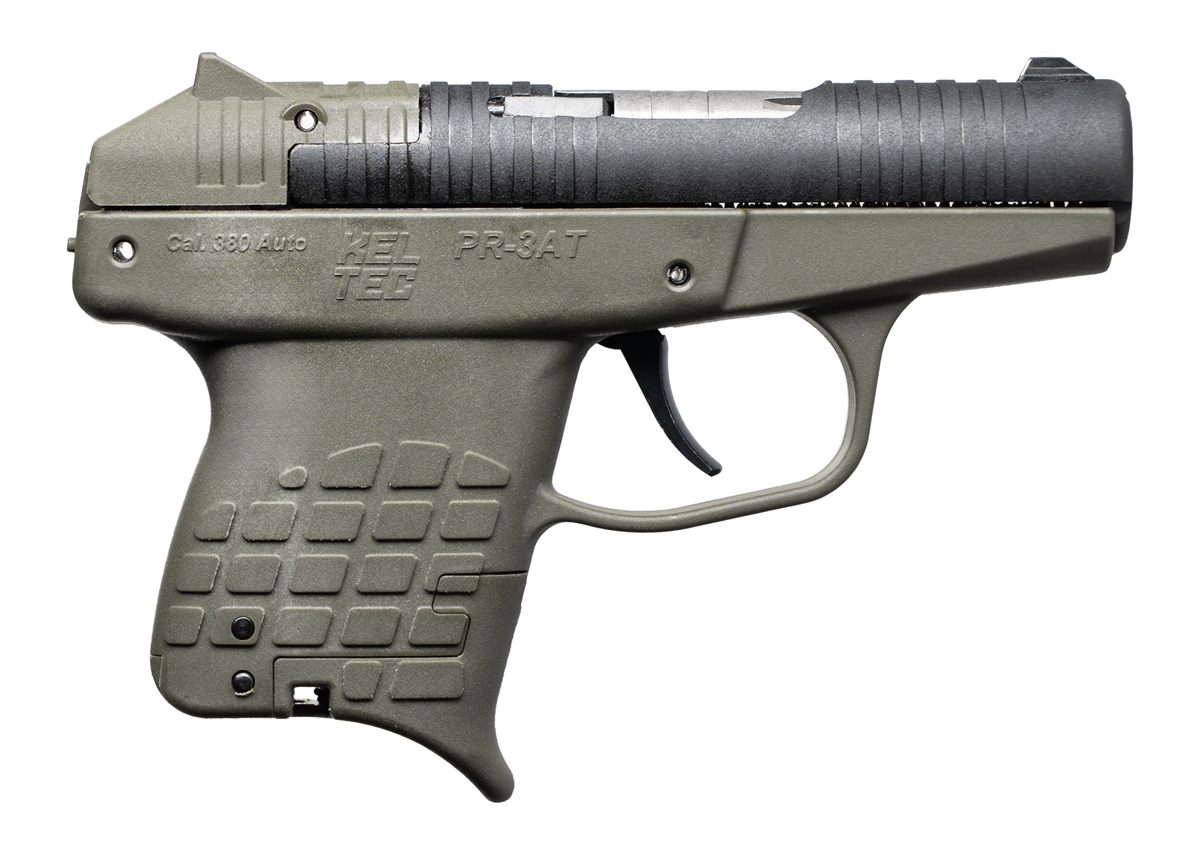 Kel Tec PR3ATGRN10 Compact 380 ACP 10+1 2.85in Black Rotating Barrel Shroud