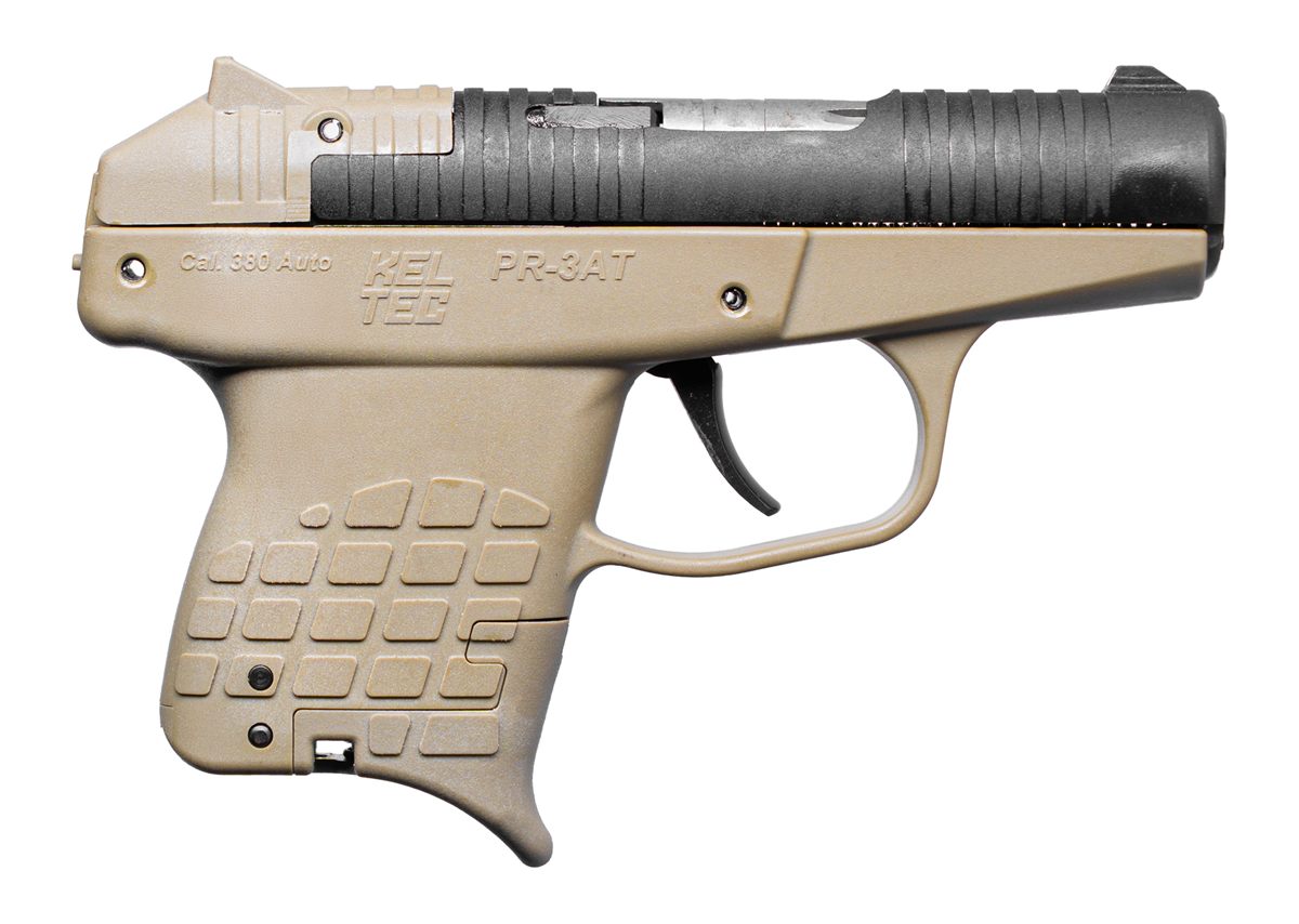 Kel Tec PR3ATTAN10 Compact 380 ACP 10+1 2.85in Black Rotating Barrel Shroud