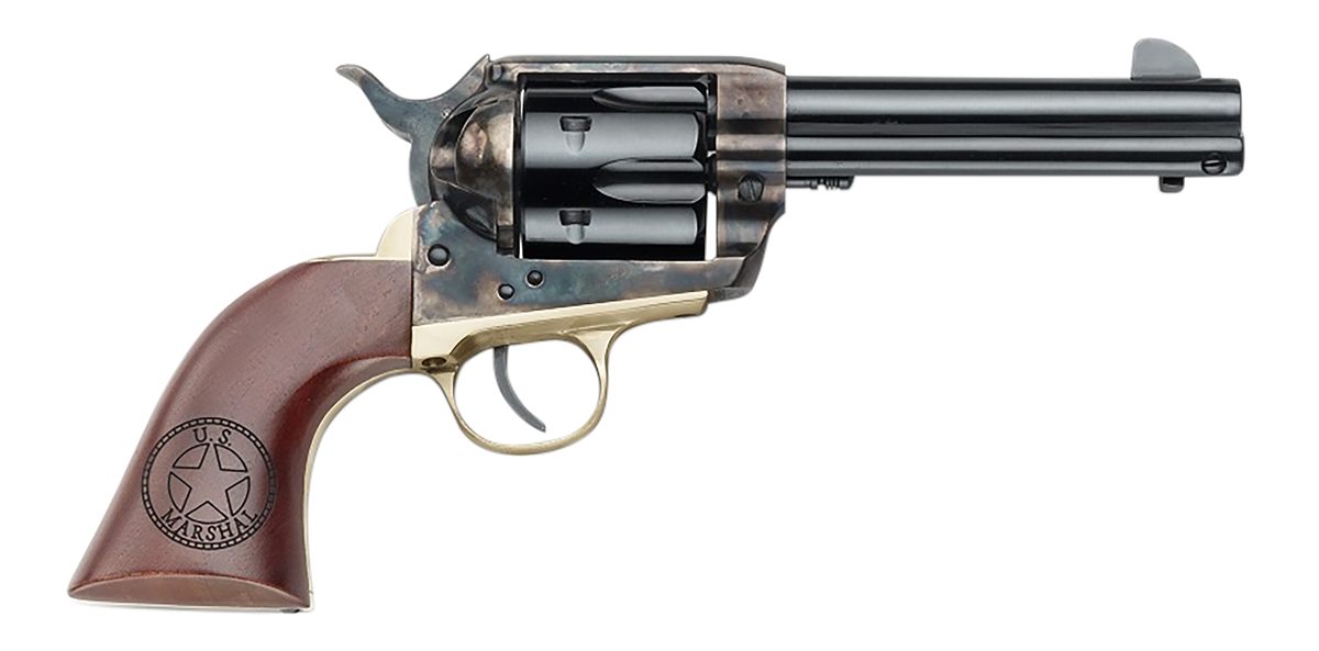EMF Pietta HF357CHBR434NMUS 1873 Great Western II U.S. Marshal 357 Mag 6rd