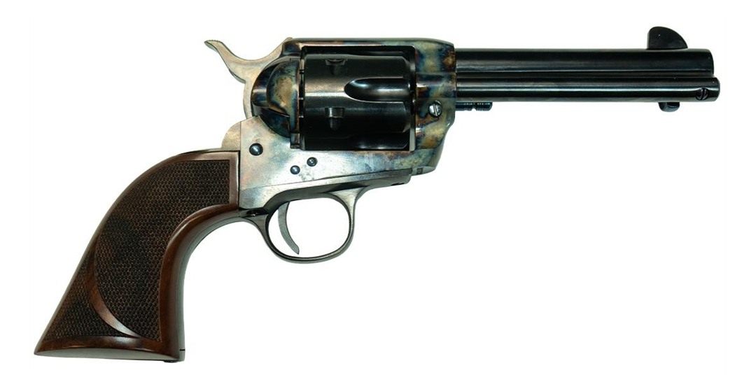 EMF Pietta Great Western II Premier Revolver 357MAG 6rd Capacity 4.75in Bar view 2