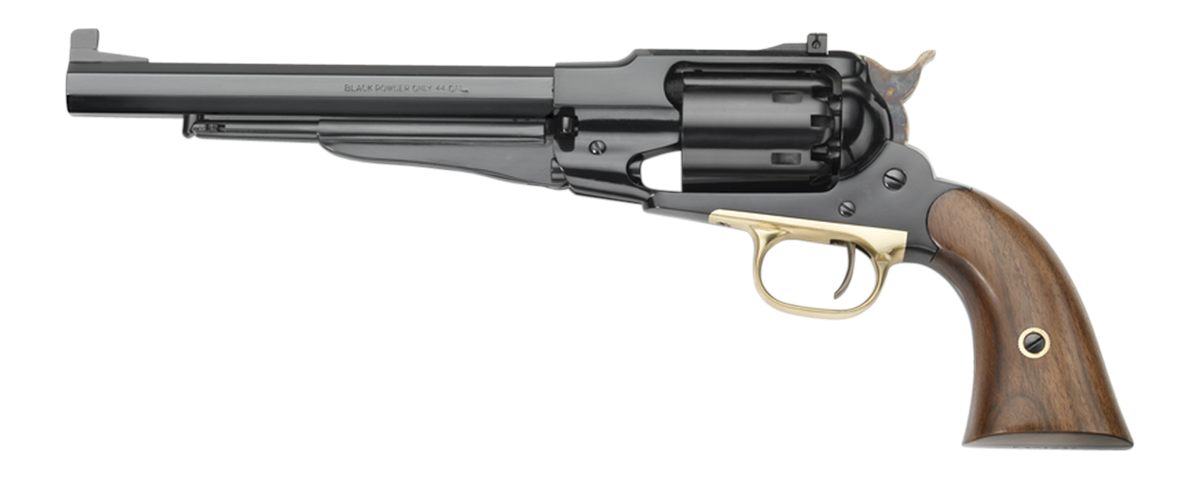 EMF Pietta PF58STT448 1858 Remington Target Model 44 Cal 6rd 8in Blued Octa