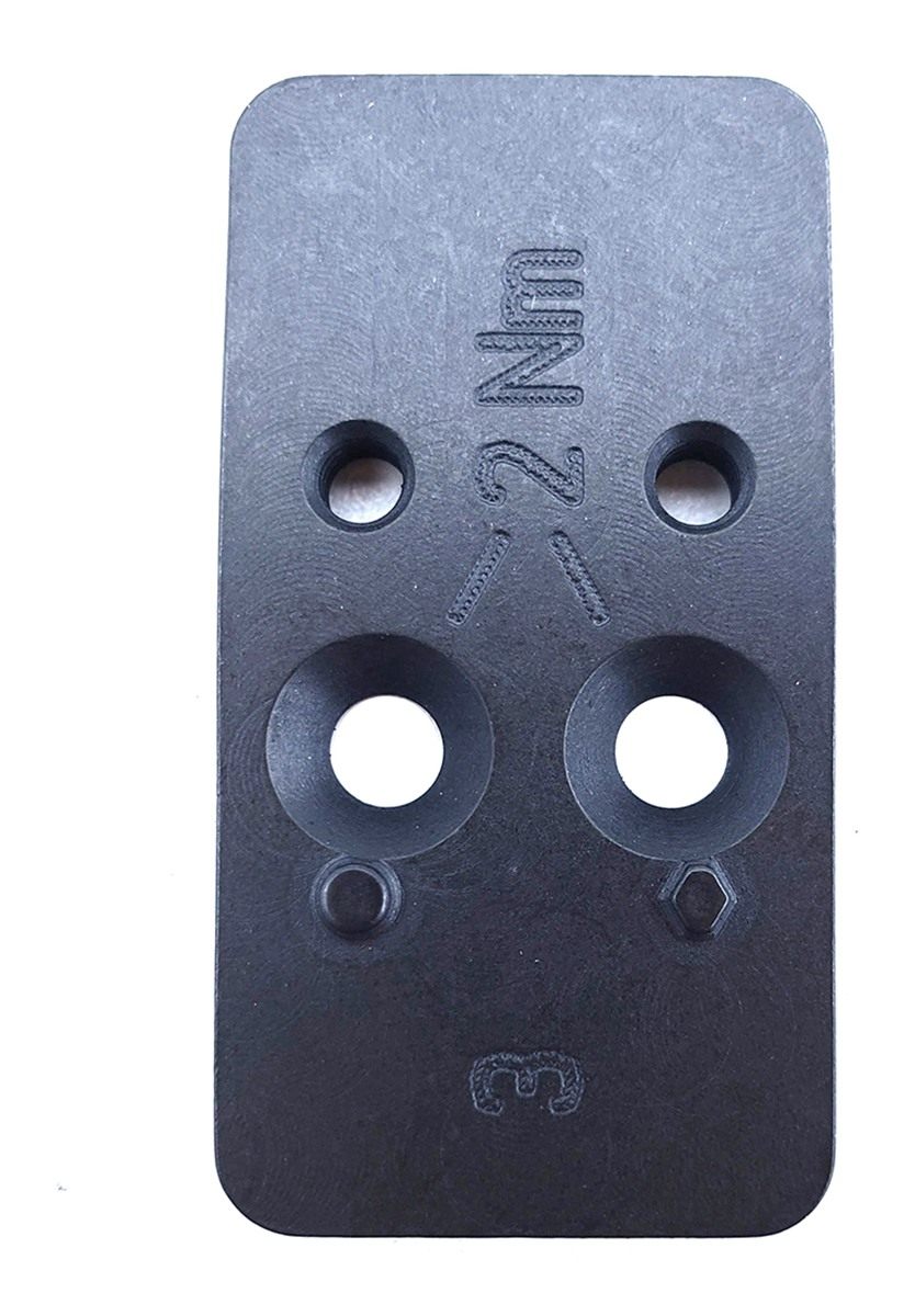Heckler and Koch H K Optics Plate 3 for VP9 Ready Models fits C-More STS2