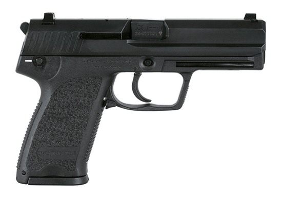 HK 81000367 USP V1 Elite 45 ACP 12+1 6.02in Stainless Steel Barrel, Black L view 2
