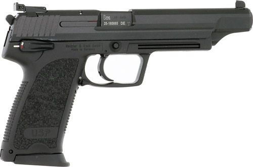 HK 81000367 USP V1 Elite 45 ACP 12+1 6.02in Stainless Steel Barrel, Black L view 3