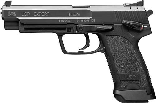 Heckler Koch HK 81000363 USP Expert V1 9mm Luger 18+1, 5.19in Black Polygon view 2