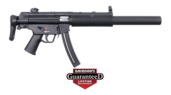Heckler Koch HK 81000468 MP5 Full Size 22 LR 25+1 16.10in Black Steel Barre view 5
