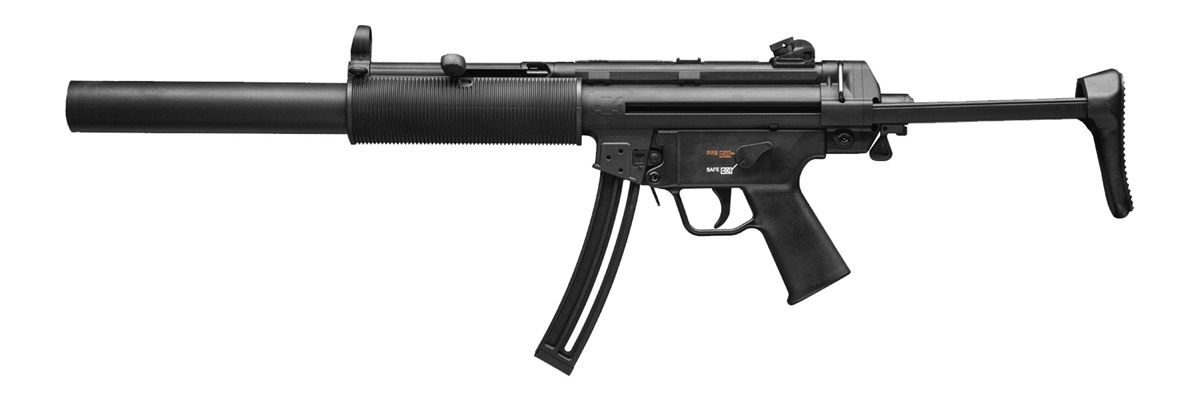 Heckler Koch HK 81000469 MP5 Full Size 22 LR 10+1 16.10in Black Steel Barre