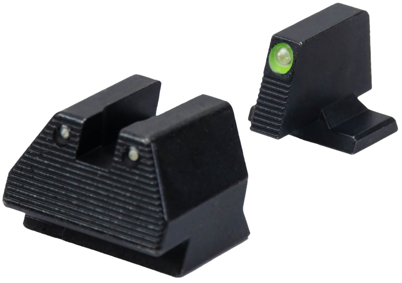 Heckler Koch USA HK 51000939 Night Sight Set Fixed Green Tritium/Black Fits
