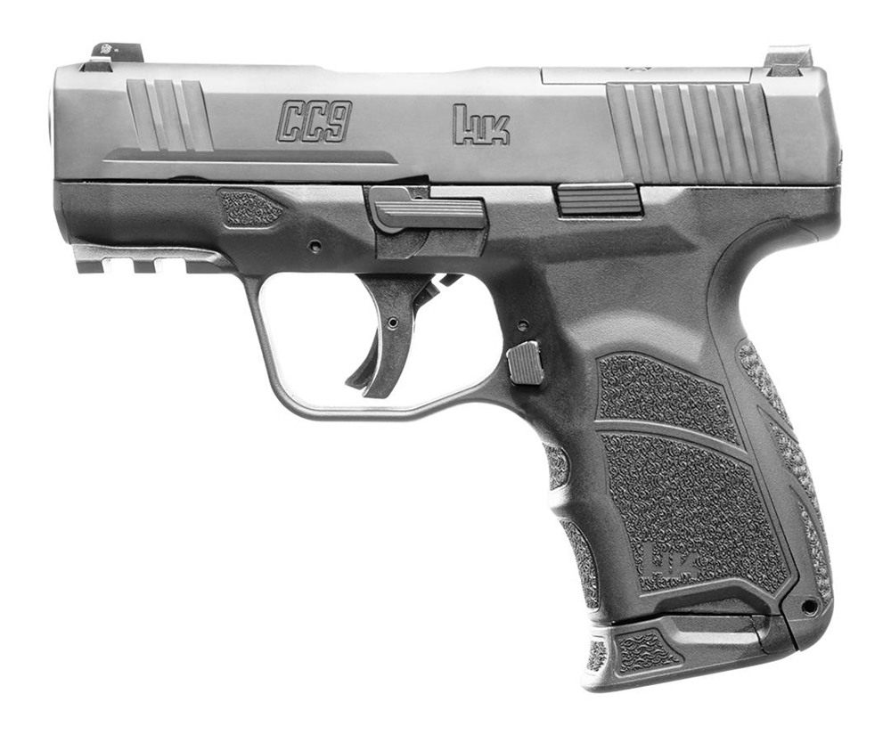 Heckler Koch HK 81000550 CC9 9mm Luger 10+1/12+1 3.32in Black Polygonal Rif view 3
