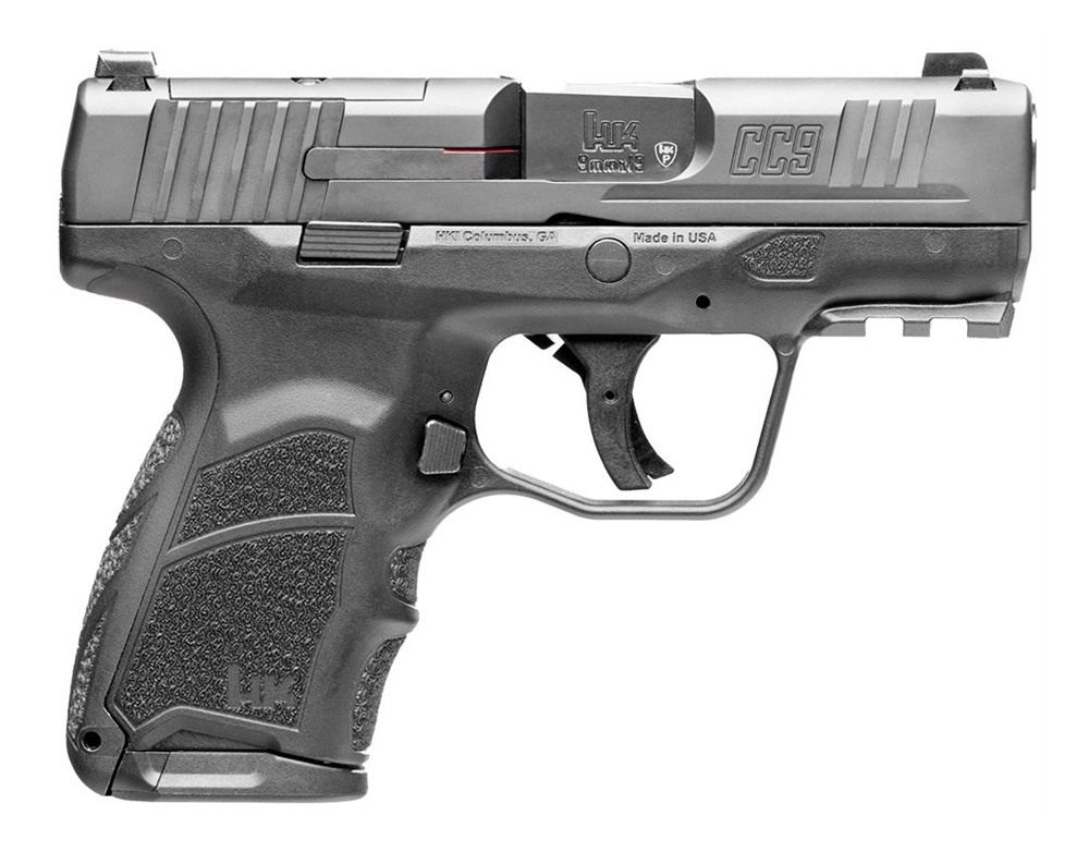 Heckler Koch HK 81000550 CC9 9mm Luger 10+1/12+1 3.32in Black Polygonal Rif view 4