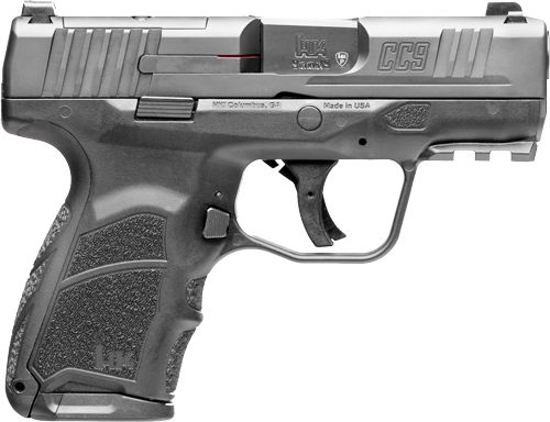 Heckler Koch HK 81000550 CC9 9mm Luger 10+1/12+1 3.32in Black Polygonal Rif view 5