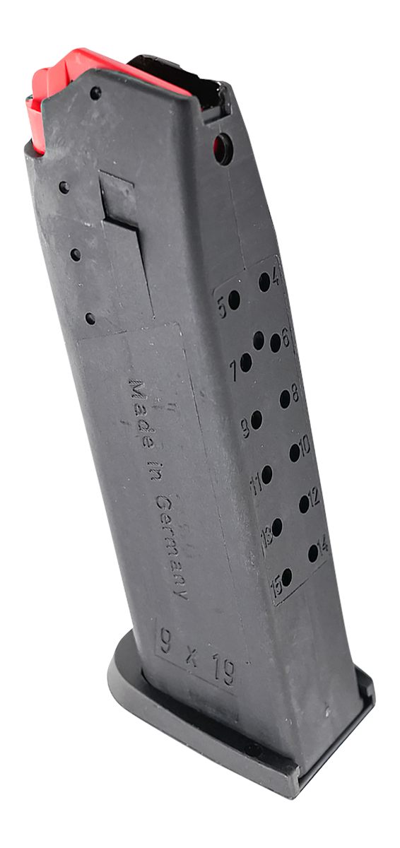 HK 50248609 USP  Black Detachable 15rd 9mm Luger (Full Size)