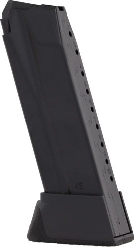 Heckler Koch H K USP45C HK45C Handgun Magazine Black with Extended Floorpla view 2