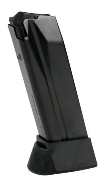 Heckler Koch H K USP45C HK45C Handgun Magazine Black with Extended Floorpla view 3