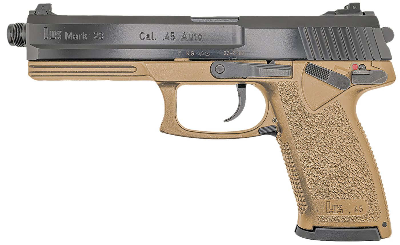 Heckler and Koch HK 81000869 Mark 23 45 ACP 10+1 5.87in Black Threaded Barr