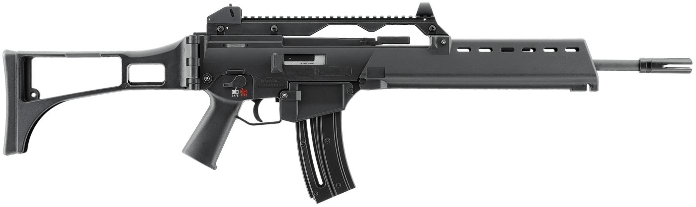 Heckler and Koch HK 81000994 G36 22 LR 20+1 18.13in Black Barrel w/Flash Su