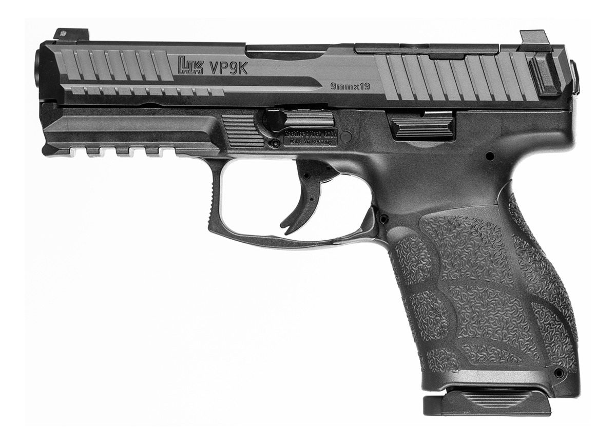 Heckler Koch USA HK 81001058 VP9A1 K Compact Luger 10+1 4.09in Black Steel view 2