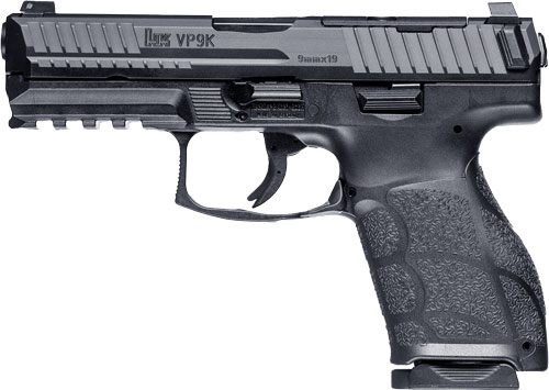 Heckler Koch USA HK 81001058 VP9A1 K Compact Luger 10+1 4.09in Black Steel view 3