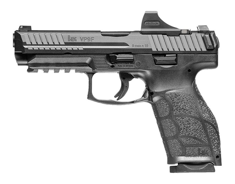 HK 81001064 VP9A1 Full Size 9mm Luger 20+1 4.53in Barrel, Black Steel Optic view 3