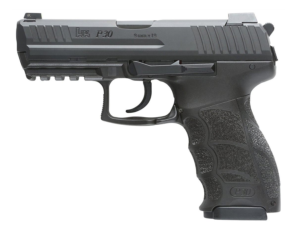 HK H K P30 Handgun 9mm Luger 17(1) 20(1)rd Magazines 3.85in Barrel DA/SA V3 view 2