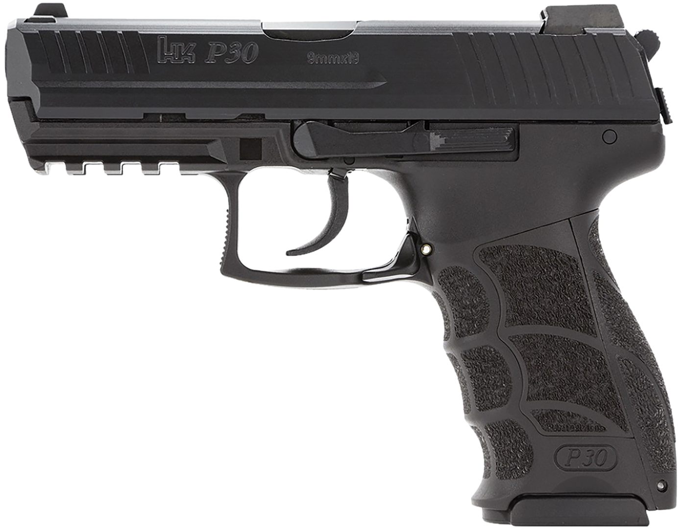 HK H K P30 V3 Handgun 9mm Luger 15rd Magazines(2) 3.85in Barrel DA/SA trigg