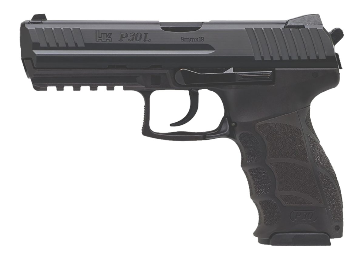 HK H K P30 L V3 Handgun 9mm Luger 15rd Magazines(2) 4.45in Barrel DA/SA tri