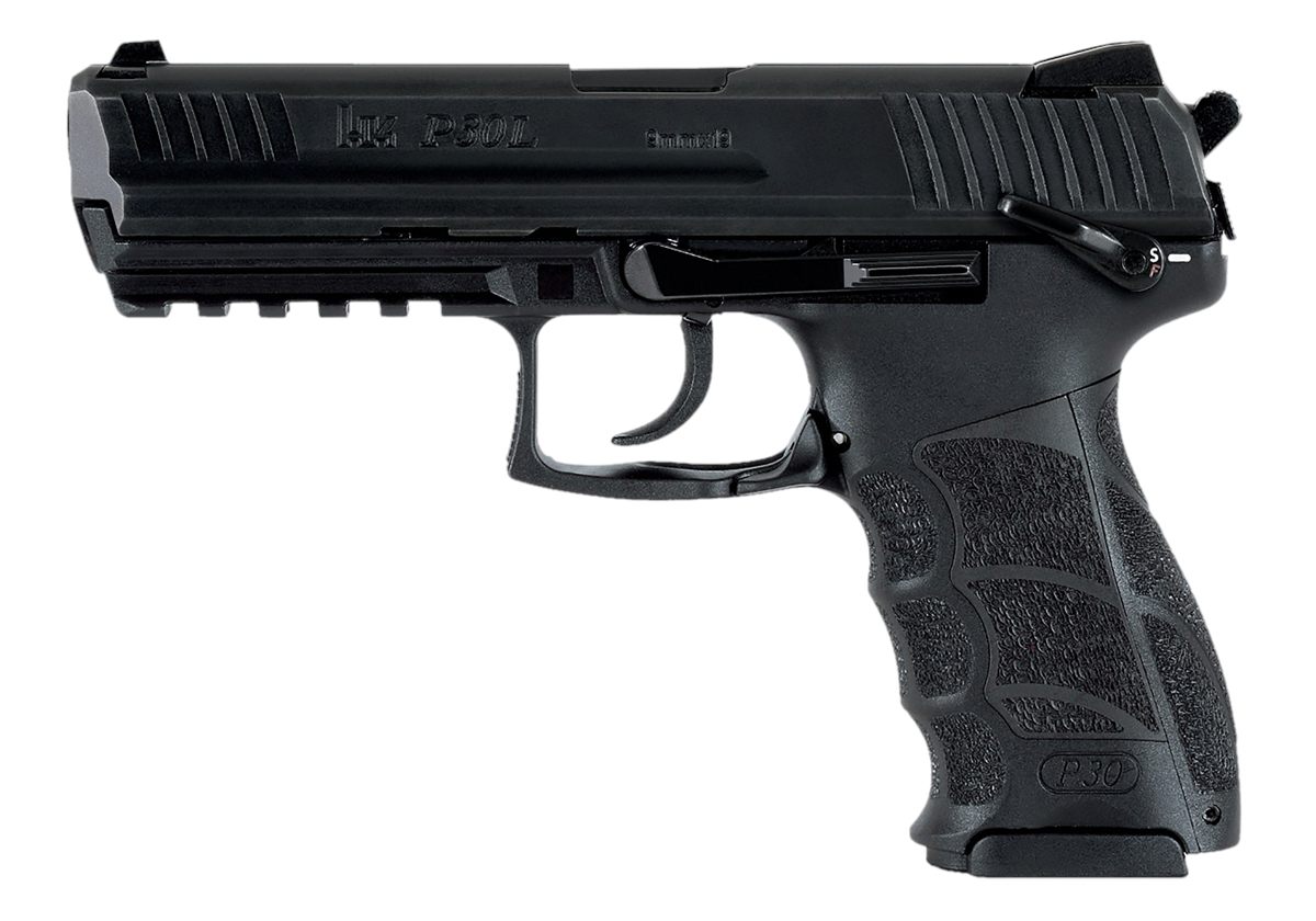 Heckler Koch H K P30L Long Slide Handgun 9mm Luger 10rd Magazines(2) 4.45in