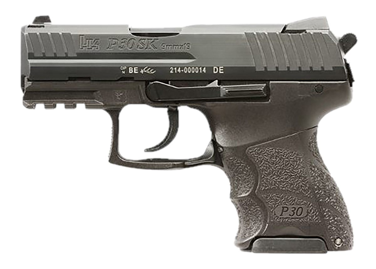 HK 81001107 P30SK V3 Sub-Compact 9mm Luger 12+1/15+1 3.27in Black Steel Bar