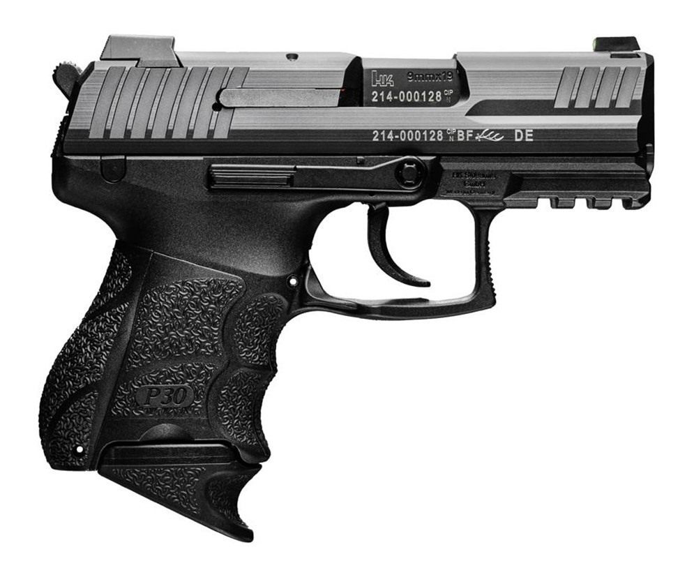 HK 81001107 P30SK V3 Sub-Compact 9mm Luger 12+1/15+1 3.27in Black Steel Bar view 2