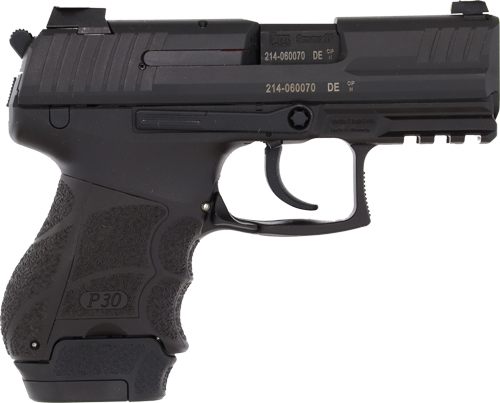 HK 81001107 P30SK V3 Sub-Compact 9mm Luger 12+1/15+1 3.27in Black Steel Bar view 3