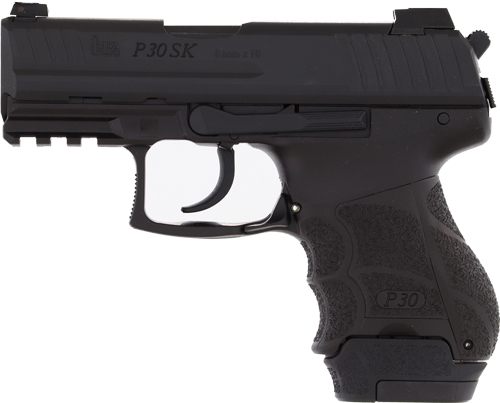 HK 81001107 P30SK V3 Sub-Compact 9mm Luger 12+1/15+1 3.27in Black Steel Bar view 4