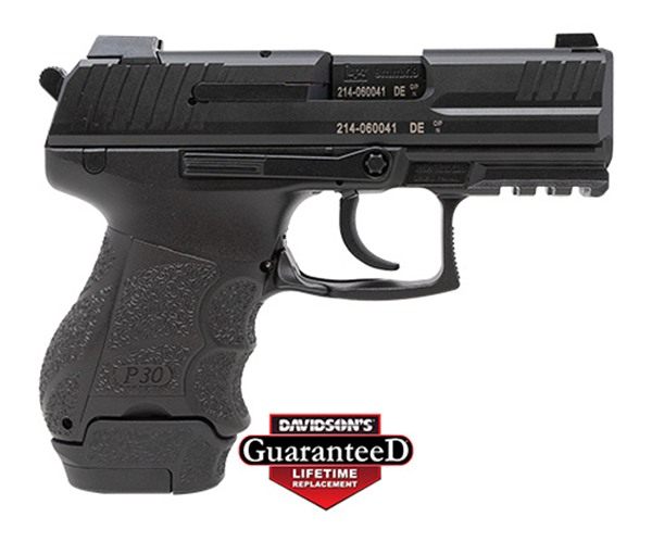HK 81001107 P30SK V3 Sub-Compact 9mm Luger 12+1/15+1 3.27in Black Steel Bar view 5